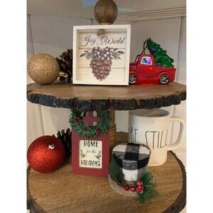 Christmas Tray Decor